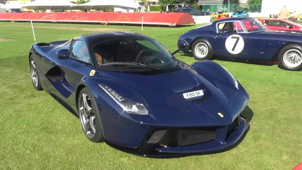 El nuevo Blue La Ferrari de Nich Mason