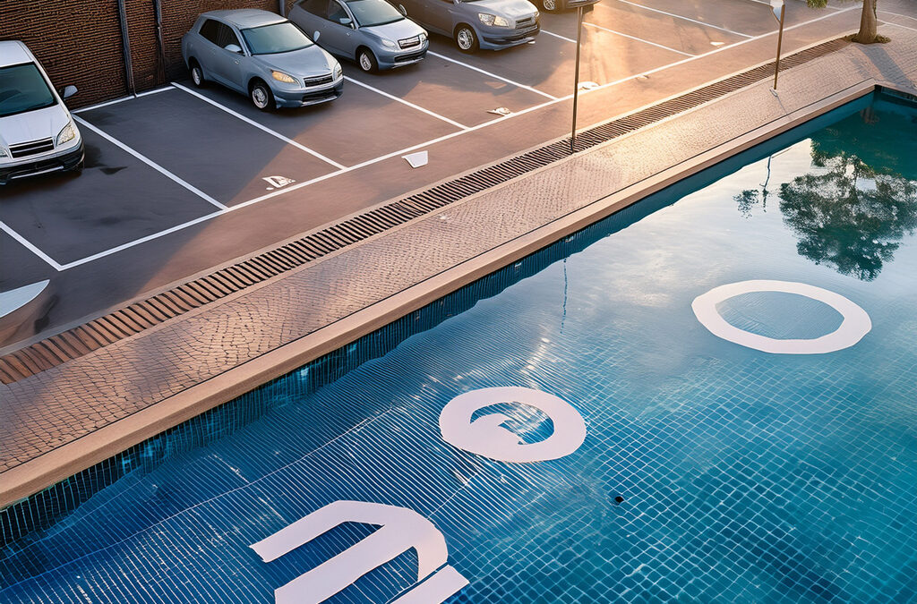 ¿Puedo usar la piscina con plaza de parking en mi comunidad?