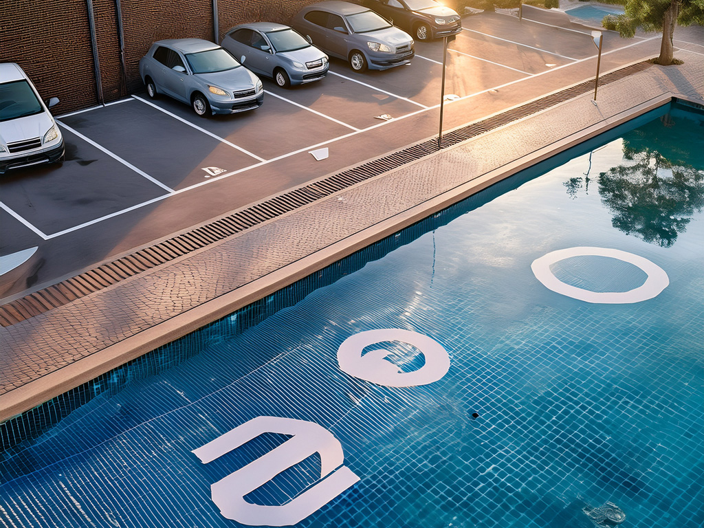usar la piscina con plaza de parking