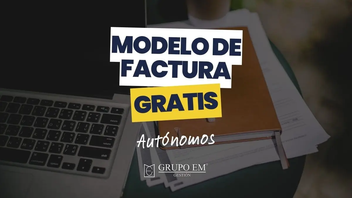 Modelo de factura gratuito para autónomos Modelo de factura gratuito para autónomos
